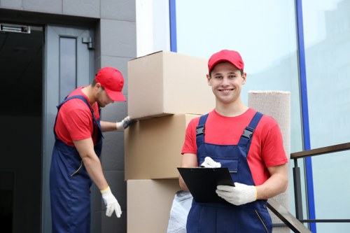 Packing and preparation for a moving truck booking in Crystal Palace