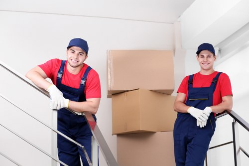 Packing and furniture handling during a Crystal Palace house removal service