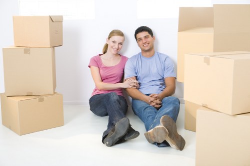Local removal team planning a move in Crystal Palace near residential streets