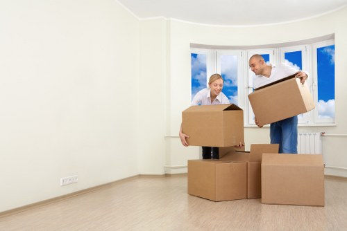 Local Crystal Palace van driver assisting with a business or home move