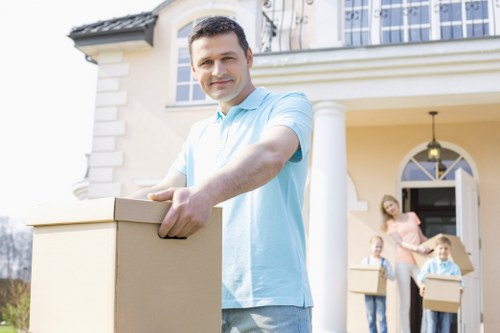 Removal van logistics for a property move in Crystal Palace