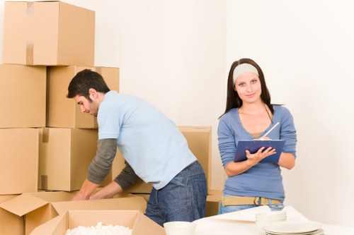 Local furniture removal team working in Crystal Palace