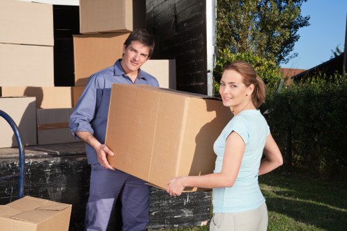 Careful packing and transport of office furniture and equipment