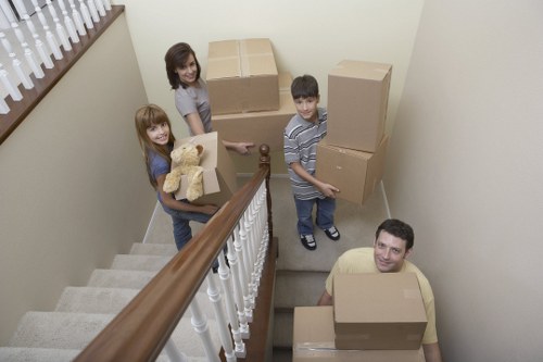 Booking and payment terms section for removals service